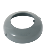 Ground rosette for post |  82 mm, for screw-fastening, galvanized and coated